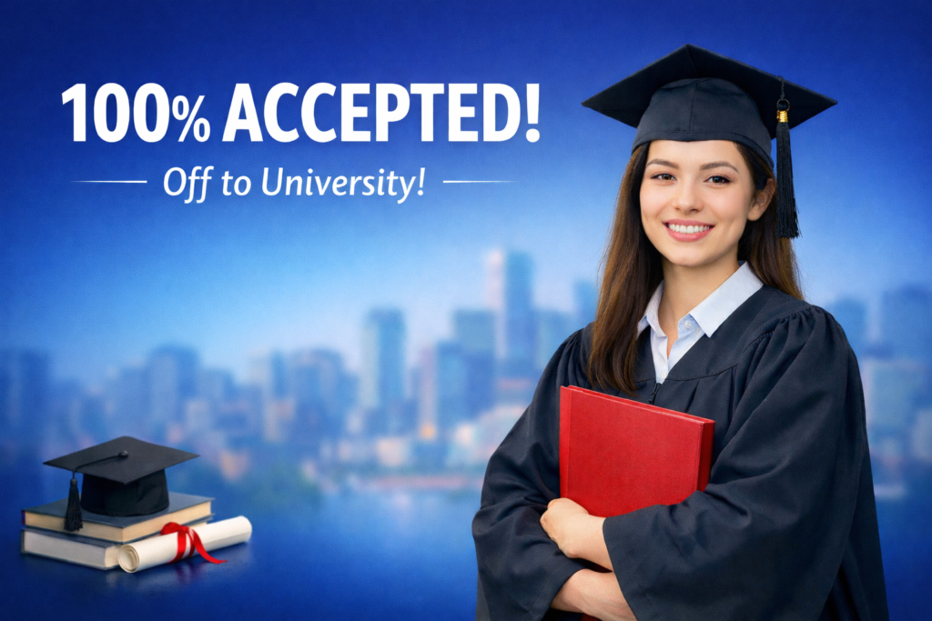 OSSD 100 percent university acceptance rate