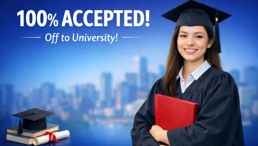 OSSD 100 percent university acceptance rate